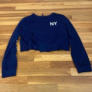 Revelation Girl’s Blue Long Sleeve Printed Shirt Size L